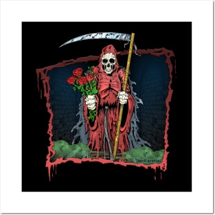 Reaper Roses by Hard Grafixs© Posters and Art